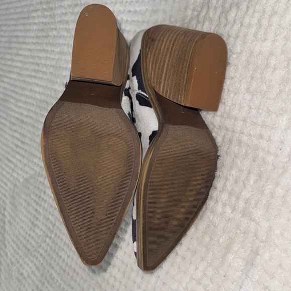 Cow Print Ankle Boots - Picture 9 of 11